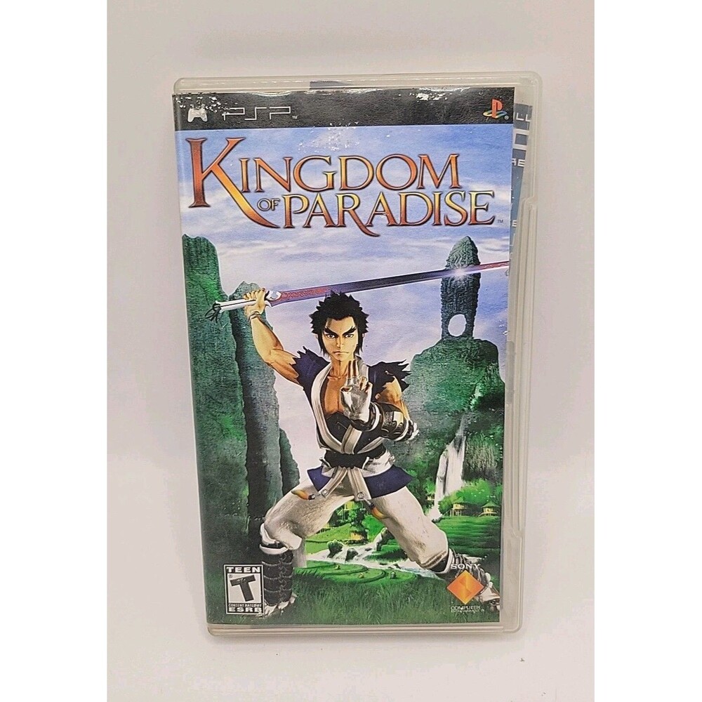 Kingdom of Paradise (Sony PSP, 2005) Case w/ Manual Only No Game